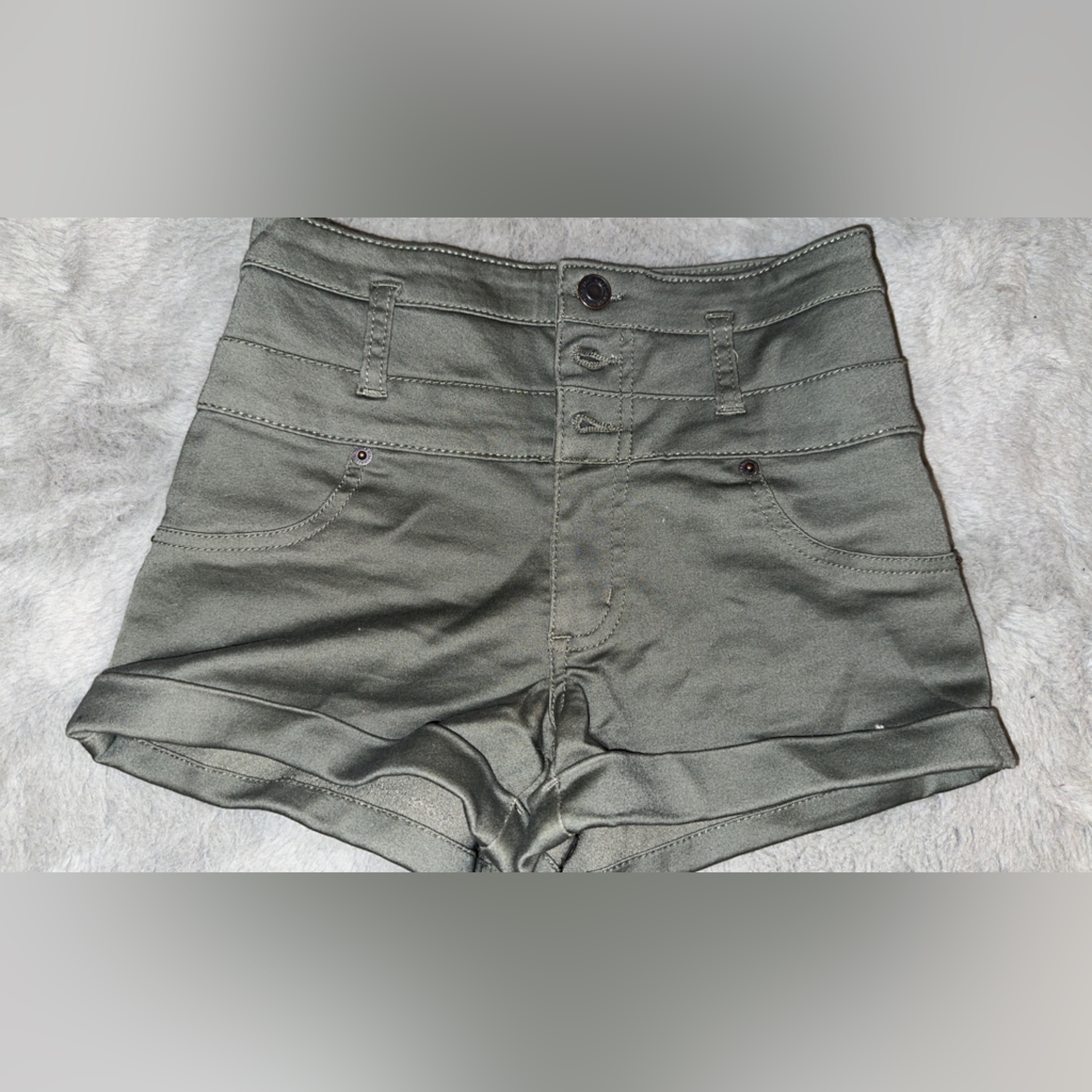 Size 00 Gray Shorts Brand New